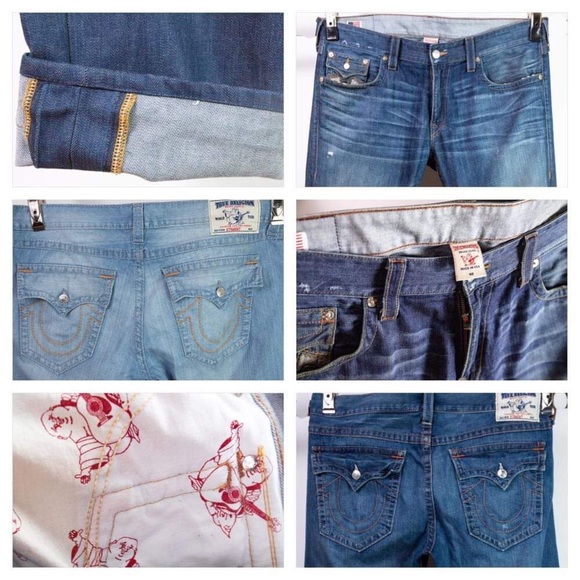 10 pair of True Religion jeans multiple designs - Picture 7 of 16